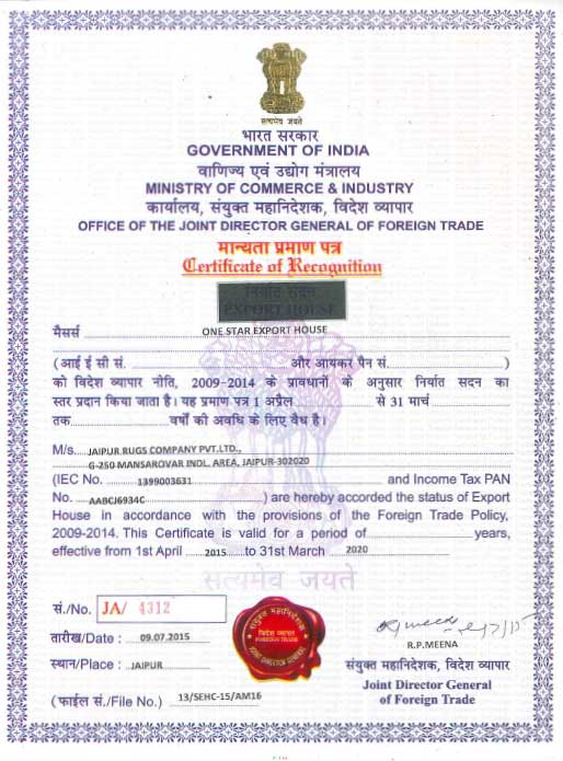 Jaipur Rugs Company Pvt Ltd Turnover Bryont Rugs and Livings